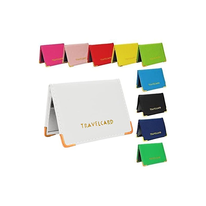 Glamified - New Leather Oyster Travel Card Bus Pass Holder