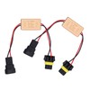2PCS 50W LED Strobe Controller Continuous Strobe ABS Fog Light