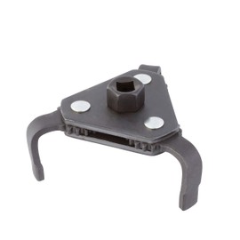Steelman Universal Oil Filter Wrench Oil Filter Removal Tool, Three-Jaw, Adjustable from 2 ⅜ Inches to 3 ¾ Inches
