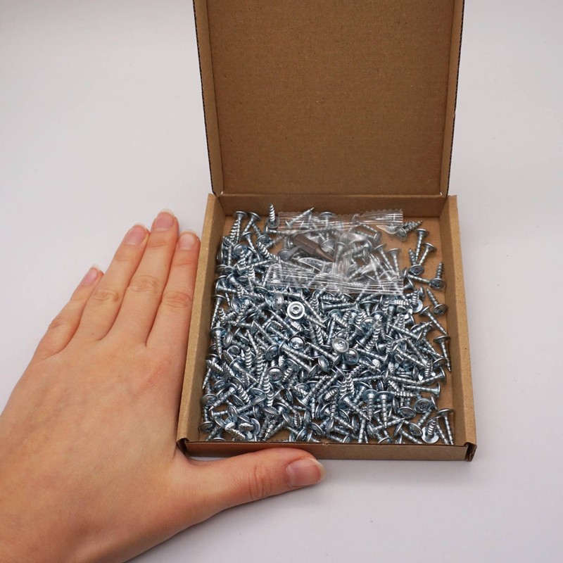 SKIR'CO (Pack of 300) Galvanised Steel 3.5 x 16mm Wood
