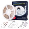 MY BEAUTY LIGHT White LED Strip Lights,16.4ft Dimmable LED Light