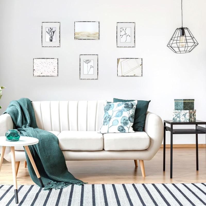 DECANIT 8x10 Picture Frames Metal,Thin Profile Photo Frame 8 by