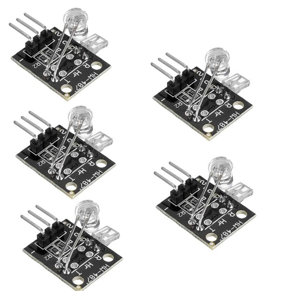 Hailege 5pcs 5V Heartbeat Detect Sensor Heart Rate Detect Measuring