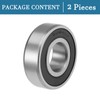 QUARKZMAN 6204-2RS 20 x 47 x 14 mm Ball Bearings