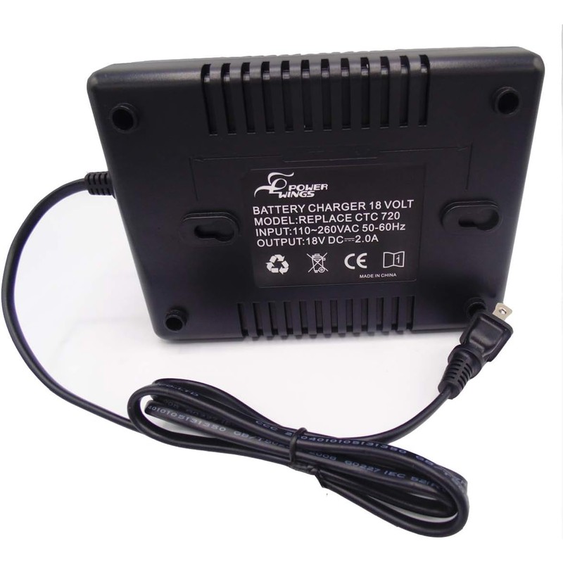 QCZRED 18V CTC720 Charger Compatible with Snap On Battery CTB8185