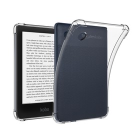 QINOUK Clear Case for Kobo Clara Colour/Clara BW, [Airbag Protection] Ultra-thin HD Clear, Soft TPU Shockproof Protective Case for Kobo Clara Colour/Clara BW-Transparent