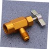 GRIRIW Can Tap R134a Can Tap Thread Tool Brass Bottle