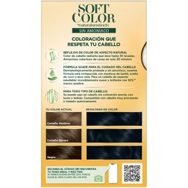 Soft Color Tinte Semi Permanente 28 Negro Azulado