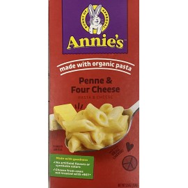 Annie's Macaroni & Cheese PENNE FOUR CHEESE Made With Organic Pasta 5.5 oz 1 BOX