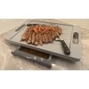 Karving King BPA Free Large Plastic Meat Cutting Board with