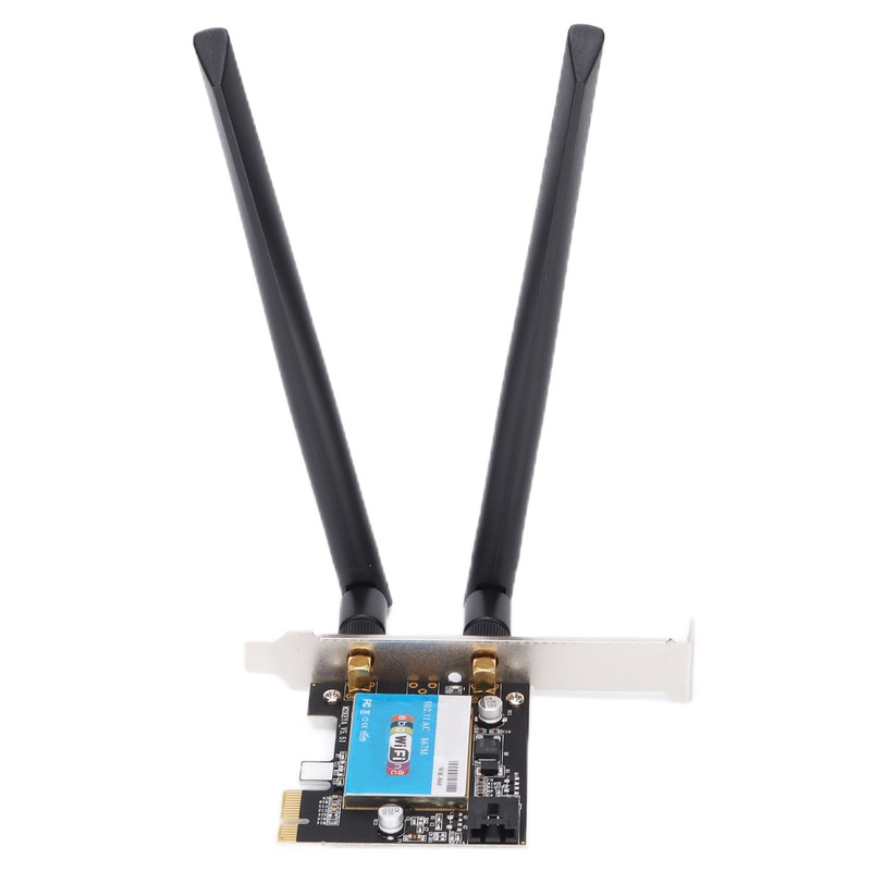 Wireless Card Dual Band 2.4GHz 5GHz PCIE Interface Network Computer