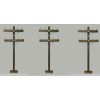 Dechant's Railroad Express G Scale 12" Tall UTILITY POLES -