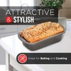 Nonstick Loaf Pan Set Pack of 2, 10.2" & 11"