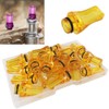 CESFONJER Pack of 20 510 Plastic Drip Tips 510 Flat