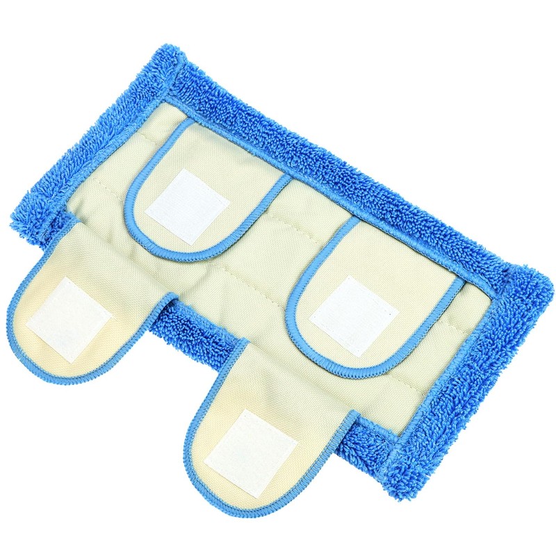 QWORK® 4 Pack Reusable Microfibre Mop Pads 32 * 17cm,