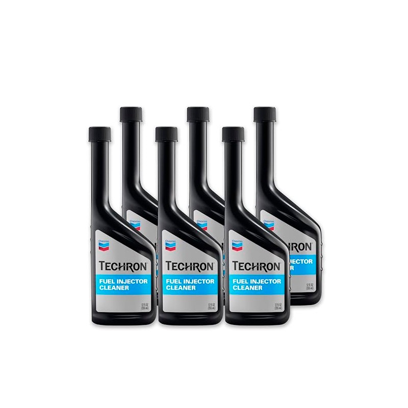 Chevron Techron Fuel Injection Cleaner, 12 oz., Pack of 6