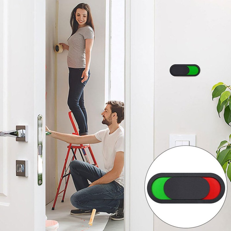 Operitacx 4pcs Slider Indicator Privacy Sign for Vacant Occupied Status