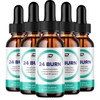 24 Burn (5 Pack) 24 Burn Metabolism Drops Liquid Supplement