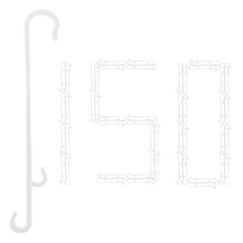 Pack of 150 Tomato Supports Hooks Tomato Plant Support Binder Vegetable Clips to Prevent Tomatoes Fruit Clusters from Pinching or Falling Off, Plant Hooks for Hanging Tomatoes and Cucumbers