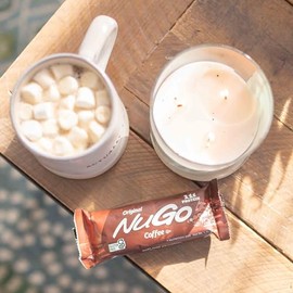 NuGo Protein Bar, Coffee, 1.76-Ounce Bars (Pack of 15)