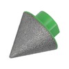 M14 Green Diamond Beveling Chamfer Bit Simple Operation 60° Base