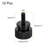 sourcing map 12pcs M3x8mm Knurled Thumb Screw Computer Case Threaded