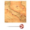 VAPKER Push Pins Binder Clips Paper Clips Map Pins Sets,