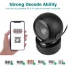 NetumScan Automatic Omnidirectional Desktop Barcode Scanner, Hands-Free USB Wired QR