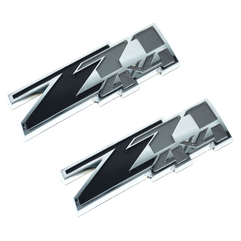 Aimoll 2pcs Z71 4x4 Emblems Badges, 3D ABS Decal Emblems