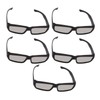 5 Pcs Solar Eclipse Glasses Safe Shades for Direct Sun