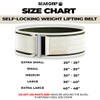 BEAR GRIP Weight Lifting Belt Premium Crossfit & Powerlifting Belt
