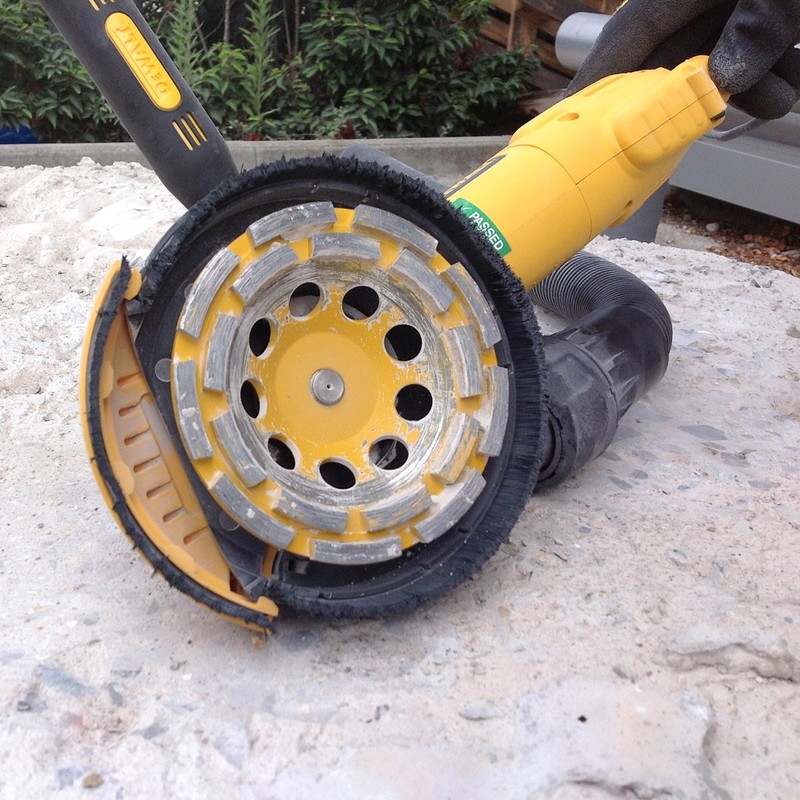 DEWALT DWE46150-XJ Polishing Housing with Suction - For DEWALT 115-125