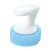 Mameita Sponge, White, Blue, Height 2.6 x Width 2.6 x