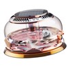 Car Perfume Decoration Solar Powered Rotating Aromatherapy Diffuser Ornament for