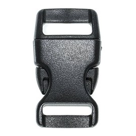 Paracord Planet Contoured Side Release Black Buckle