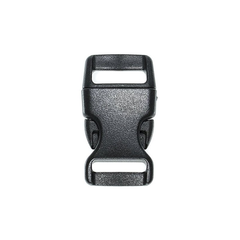 Paracord Planet Contoured Side Release Black Buckle