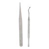Ingrown Toenail Lifter Set Toenail Patch Sleeves Tweezers Stainless Steel