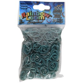 Rainbow Loom Medieval Turquoise Rubber Bands, The Original Rubber Bands for Everything, Children Ages 7 and Up.