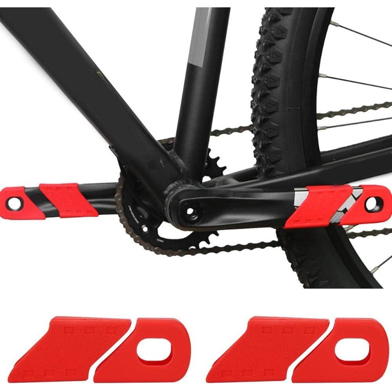 VGEBY1 - 4 fundas protectoras para bielas de bicicleta, a