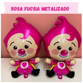 Unbranded 12 Globos Payasito Plim Figura . Fiestas Cumpleaños/ Party Suples