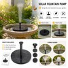 Solar Fountain Pump for Bird Baths – Floating Water Feature