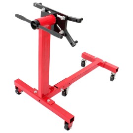 Labwork 1500Lbs Engine Stand Folding Motor Hoist Dolly Mover Auto Repair Jack