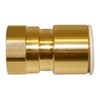 JG Speedfit Brass Coupler 22mm X 3/4" Female Coupler for