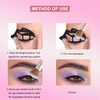 2 PCS Eyetour Eyeshadow Tool, Eyeshadow Stencil, Winged Eyeliner Tool,