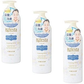 Bifesta Foaming Face Cleansing Bright-up 6.3 oz (180 g) (3 Pieces)