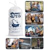 Firekylin Ice Bags 5lb with Drawstring50 Pack Plastic Ice Bags