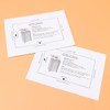 Tofficu 8Pcs Paper Shredder: Lubricant Sheets, Paper Shredder Sharpening &