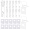 24-Pack Vertical Blinds Repair Kit: 12 Adhesive Tabs + 12