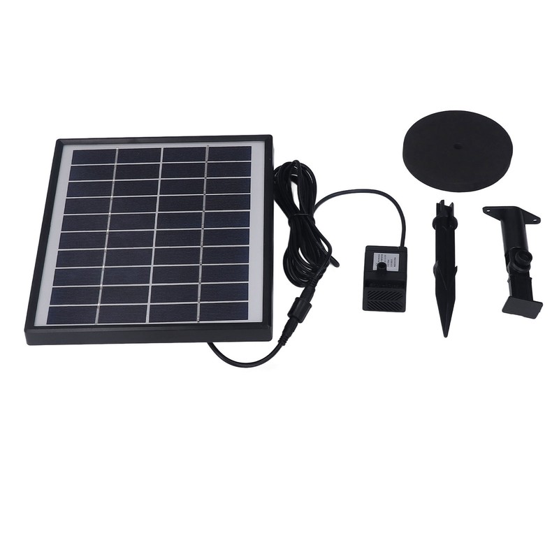 Solar Fountain Pump 6W 10V High Conversion Efficiency Anti Clogging