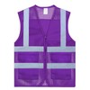 GOGO Reflective Safety Vest Accident Vest for Volunteers with Pockets